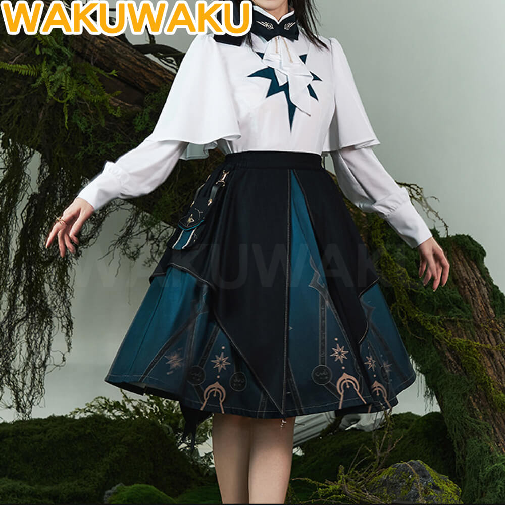 Game Honkai: Star Rail Anaxa Cosplay Skirt 