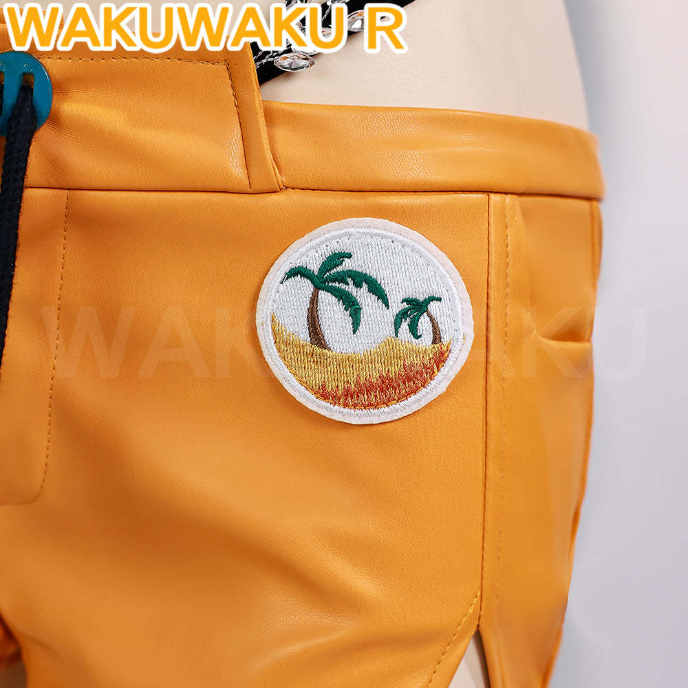 Belle Wise Cosplay Costume Game Zenless Zone Zero WakuWaku-R ZZZ Women Men Swimsuit Halloween Summer Cosplay