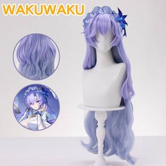 Cantarella Wig Game Wuthering Waves Cosplay Women Purple 100cm Long Wig Cantarella Cosplay
