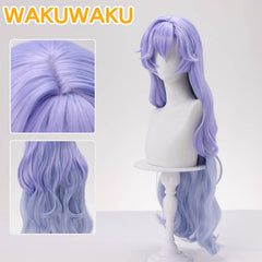 Cantarella Wig Game Wuthering Waves Cosplay Women Purple 100cm Long Wig Cantarella Cosplay