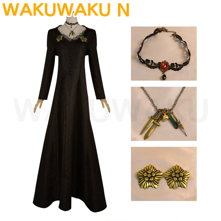 Cassandraa Dimitrescuu Cosplay Game WakuWaku-N Daughter of Lady Halloween Plus Size