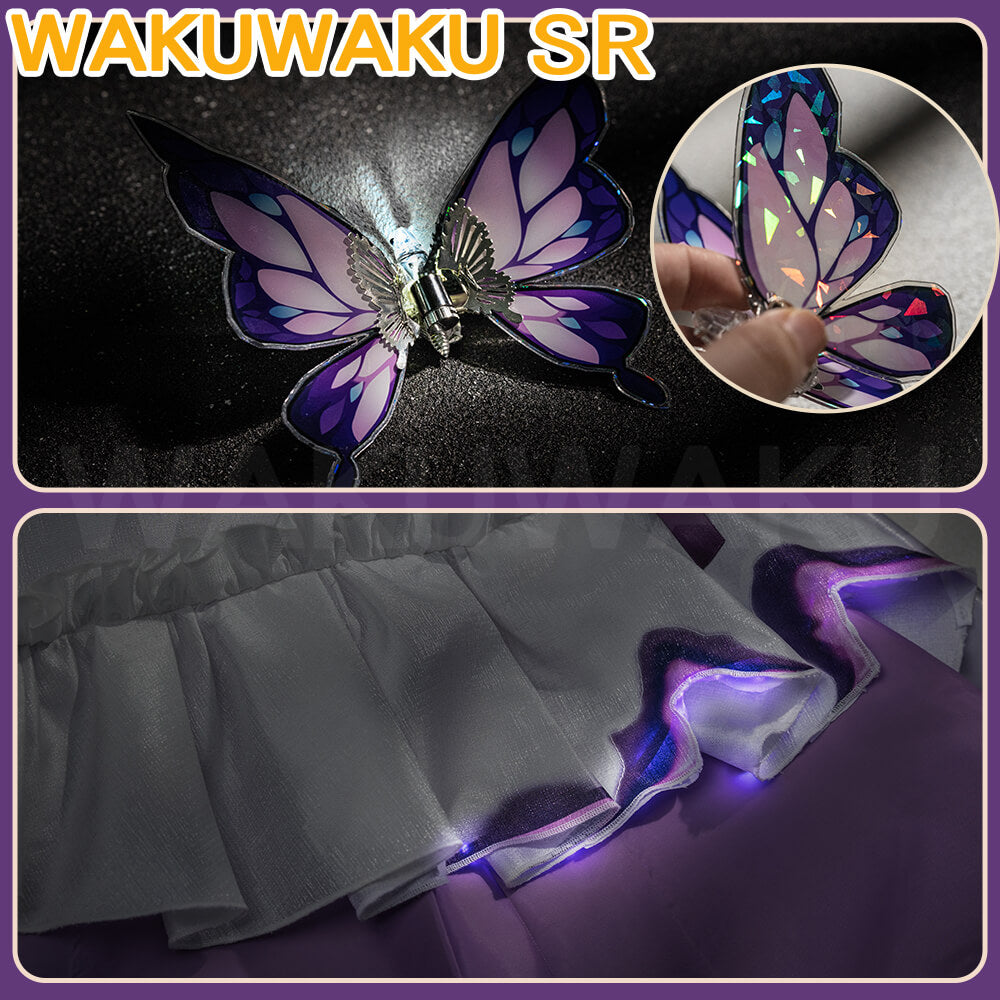 【In Stock】Wakuwaku-SR Game Honkai: Star Rail Castorice Cosplay HSR Purple Dress