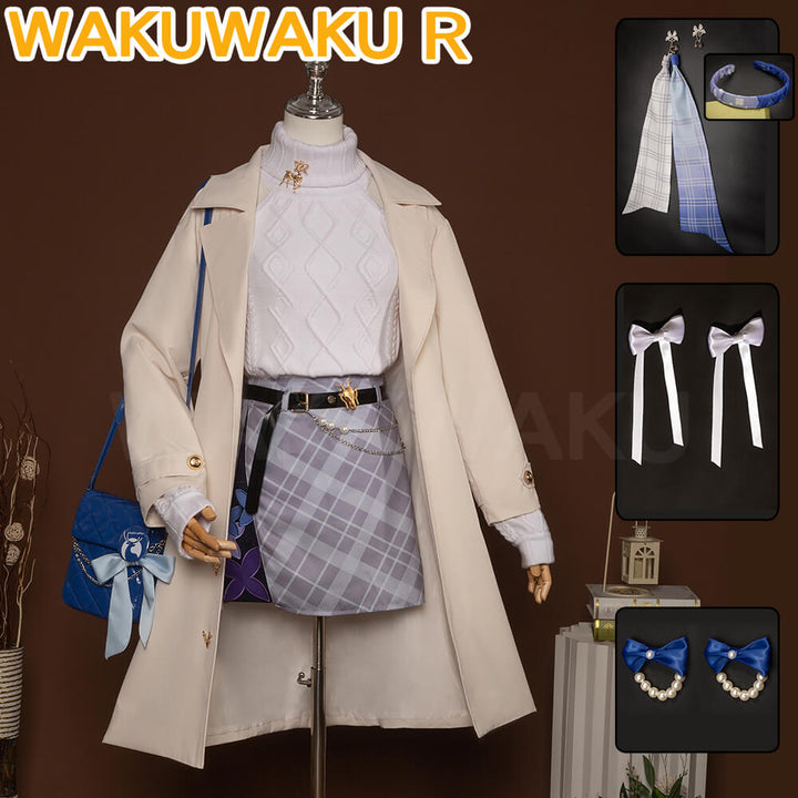 【In Stock】Castorice Cosplay Costume Game Honkai: Star Rail WakuWaku-R HSR Women Daily HSR Halloween