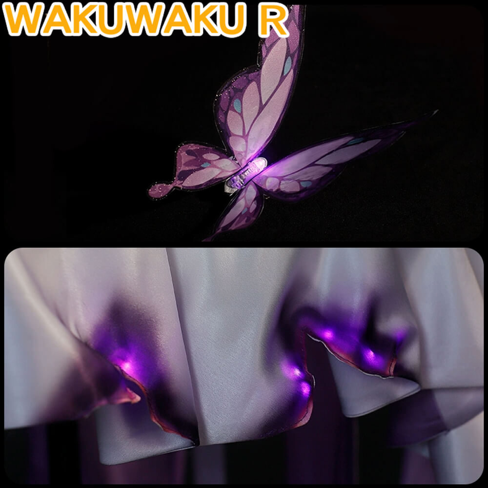 【In Stock】WakuWaku-R Game Honkai: Star Rail Castorice Cosplay HSR Purple Dress