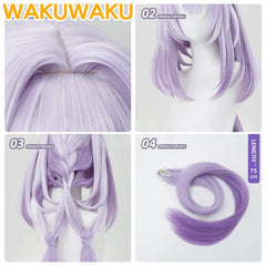 Castorice Wig Game Honkai: Star Cosplay WakuWaku Women Purple Long Hair Castorice Cosplay High Heat Resistant Hair
