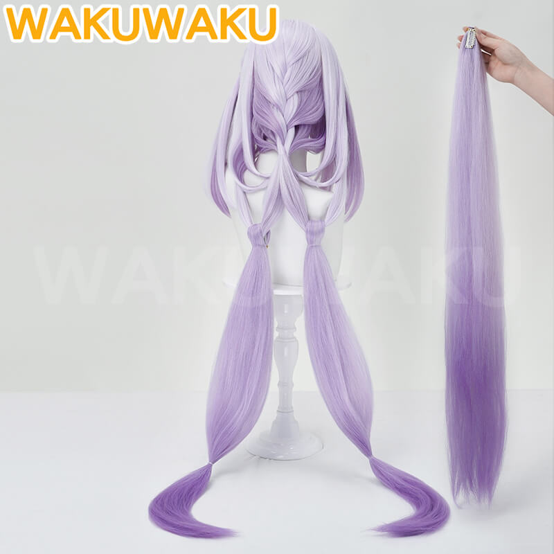 Castorice Wig Game Honkai: Star Cosplay WakuWaku Women Purple Long Hair Castorice Cosplay High Heat Resistant Hair