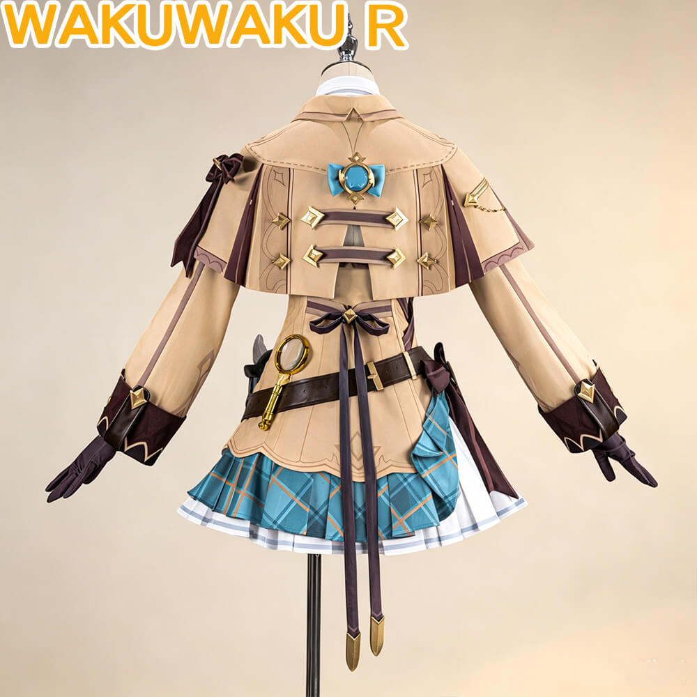 Game Genshin Impact Charlotte Cosplay Costume