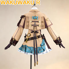 Game Genshin Impact Charlotte Cosplay Costume