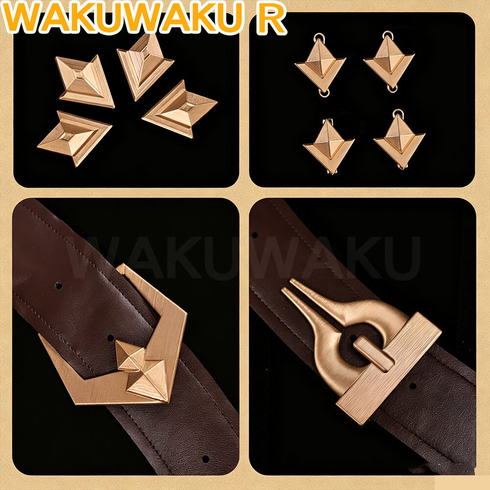Game Genshin Impact Charlotte Cosplay Costume