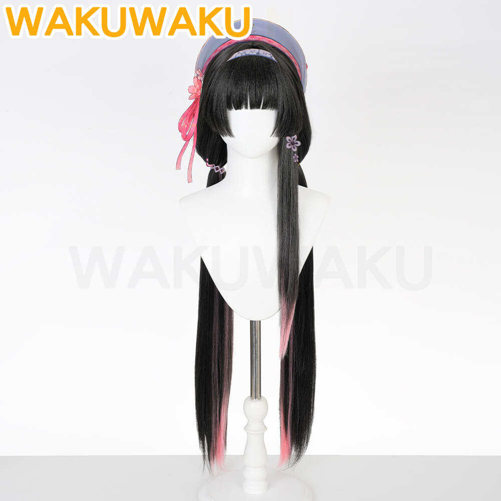 Game Wuthering Waves Chisa Cosplay Wig