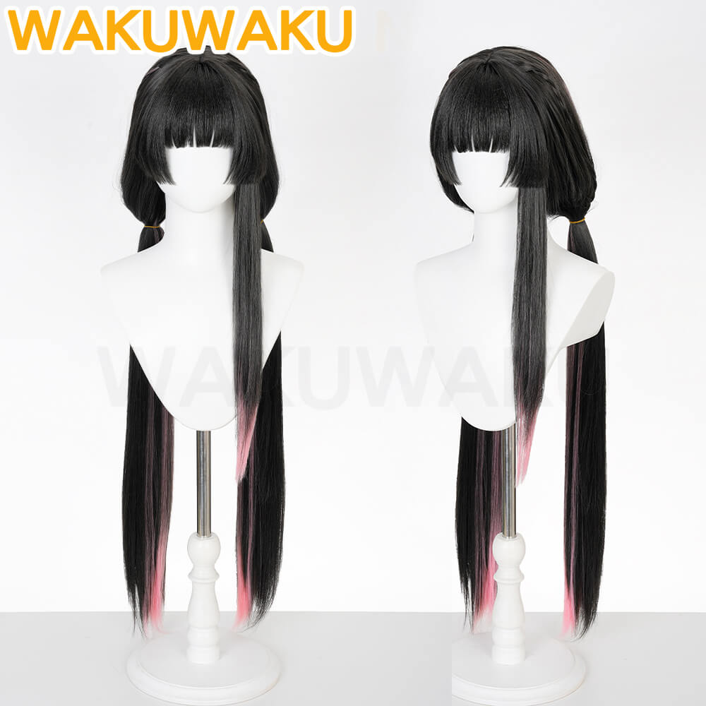 Game Wuthering Waves Chisa Cosplay Wig