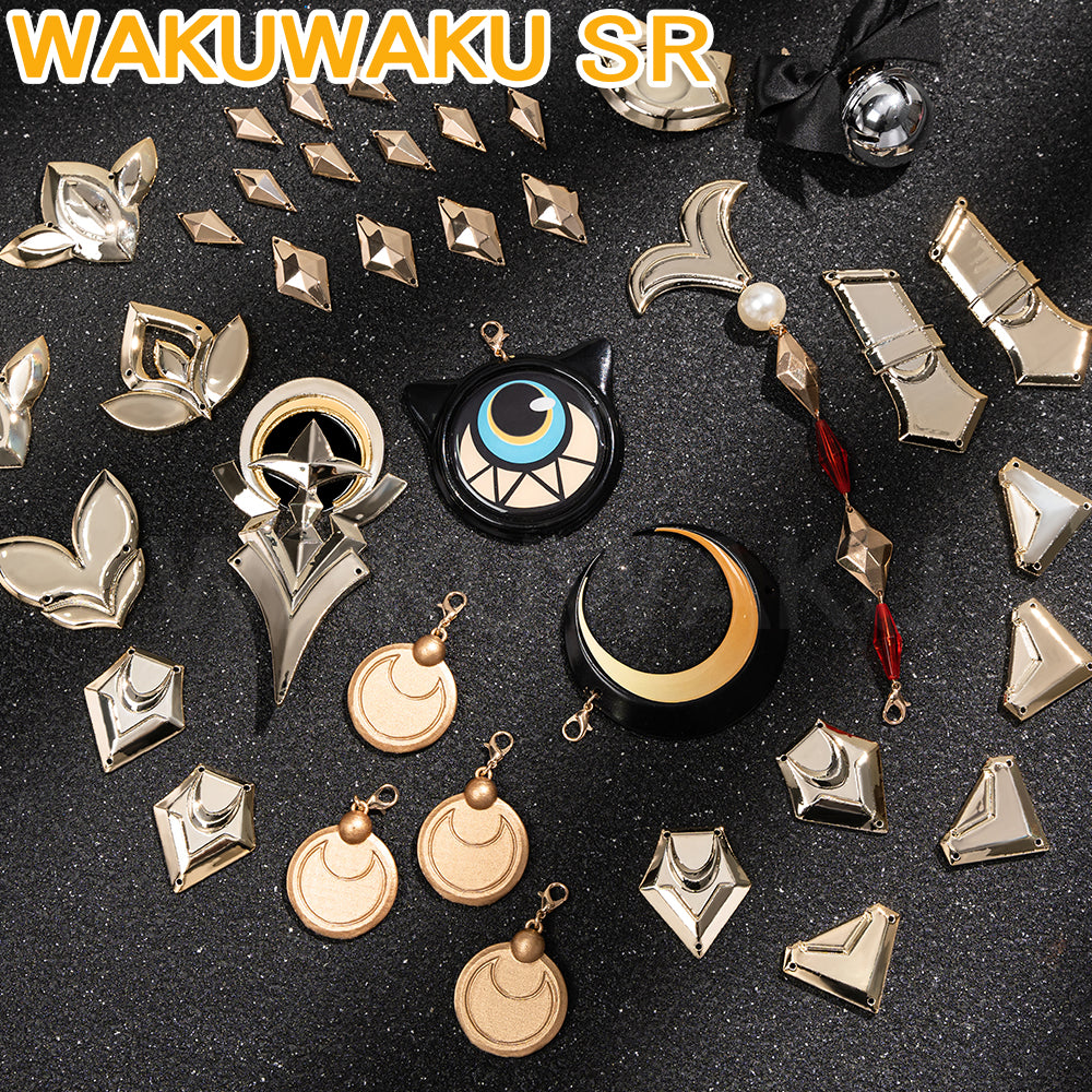 Cifera Cosplay Costume Game Honkai: Star Rail HSR Women Cute Cat Cifera Amphoreus Cosplay Mental Accessories