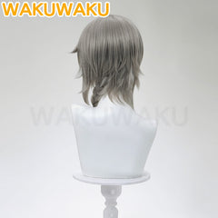 Cipher Wig Game Honkai: Star Rail WakuWaku Women Cute Gray Hair Cipher Cosplay High Heat Resistant Wig