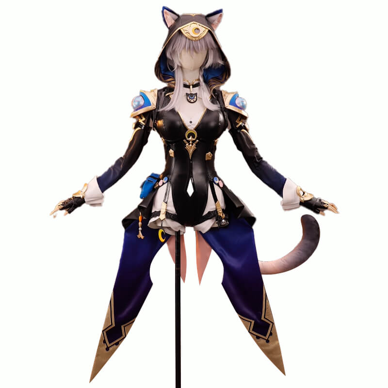 Cipher Cifera Cosplay Costume Game Honkai: Star Rail WakuWaku-R HSR Women Cute Cat Cifera Amphoreus Cosplay Plus Size