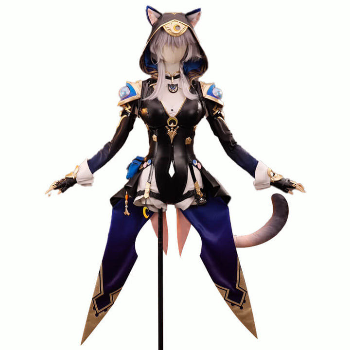Cipher Cifera Cosplay Costume Game Honkai: Star Rail WakuWaku-R HSR Women Cute Cat Cifera Amphoreus Cosplay Plus Size