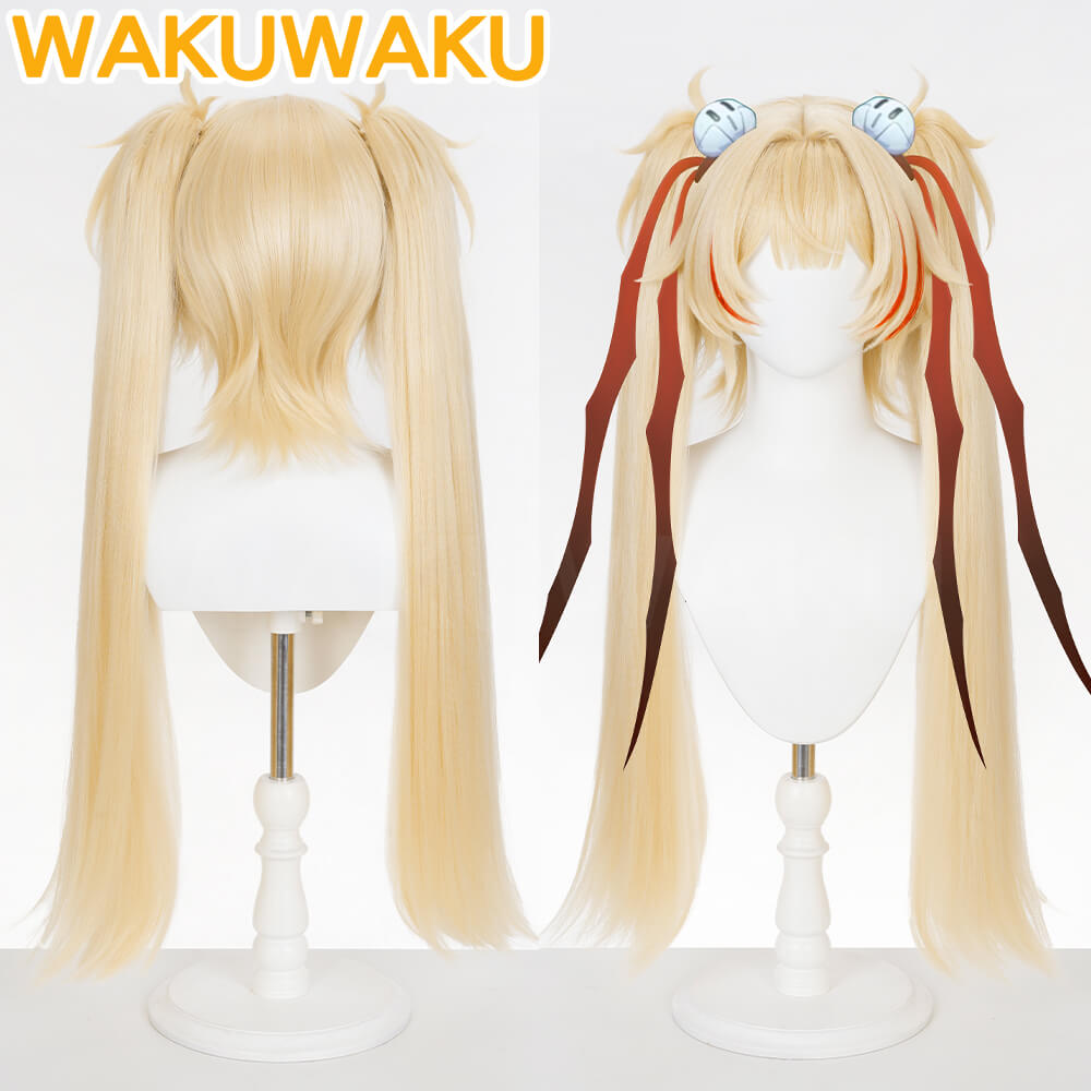 Game Zenless Zone Zero Claret Flint Cosplay Wig 