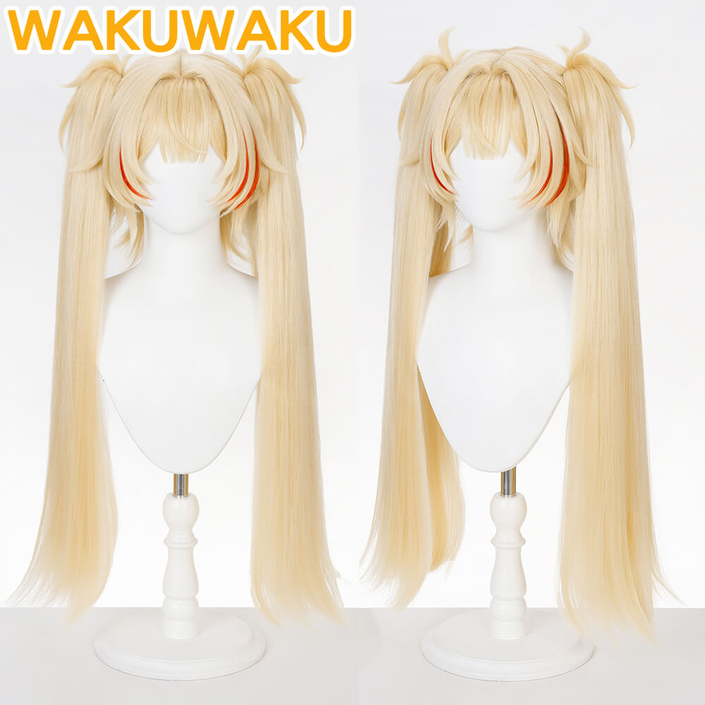 Game Zenless Zone Zero Claret Flint Cosplay Wig 