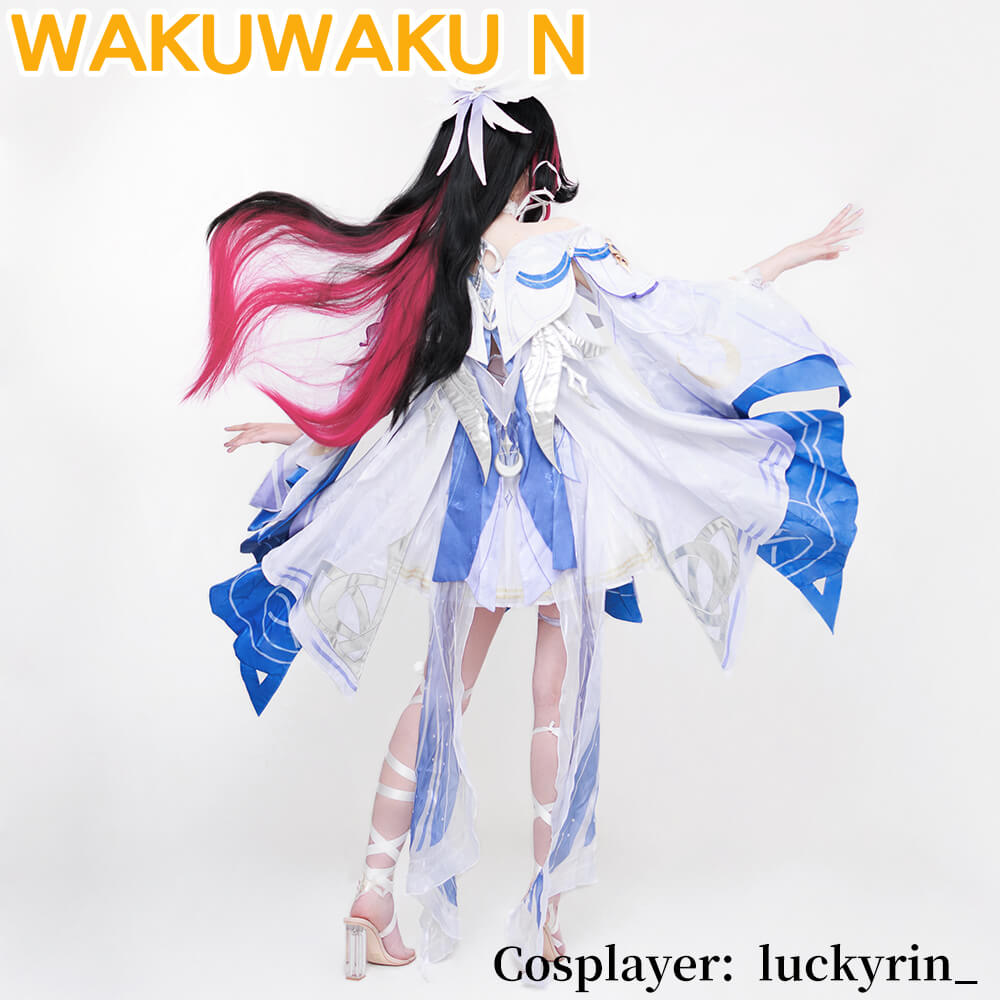 【In Stock】WakuWaku-N Game Genshin Impact Columbina Cosplay Moon Maiden Columbina Nod Krai