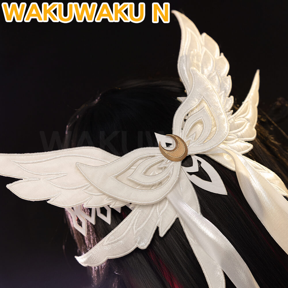 【In Stock】WakuWaku-N Game Genshin Impact Columbina Costume Moon Maiden Song of the Welkin Moon NodKrai
