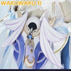 WakuWaku-R Game Genshin Impact Columbina Cosplay Women Maiden Dress