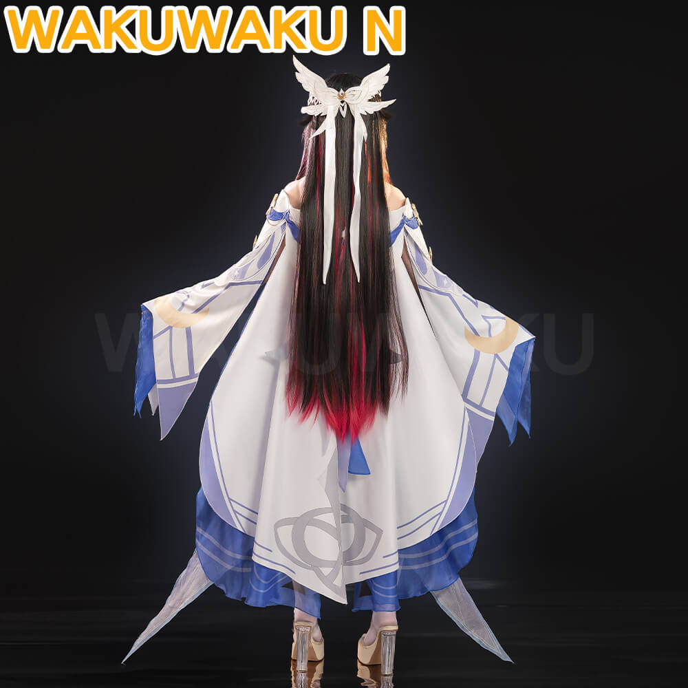 【In Stock】Columbina Costume WakuWaku-N Game Genshin Impact Cosplay Moon Maiden Song of the Welkin Moon NodKrai Nod Krai