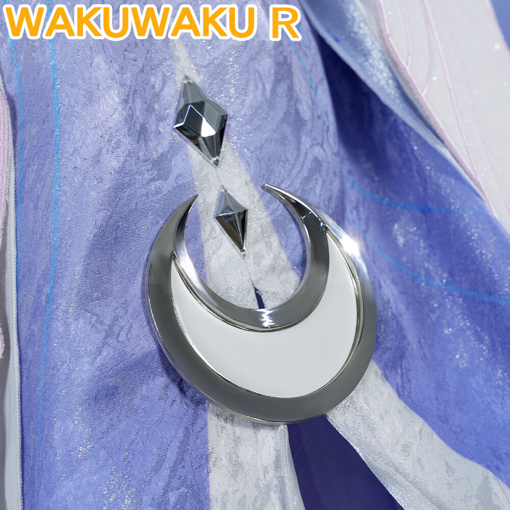 WakuWaku-R Game Genshin Impact Columbina Cosplay Women Maiden Dress