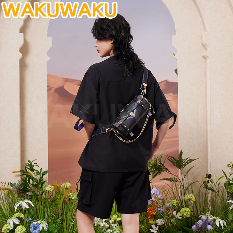 【Official】Cyno Doujin Bag Game Genshin Impact Cosplay WakuWaku Men Women Daily Itabag Cyno Cosplay Christmas Bag