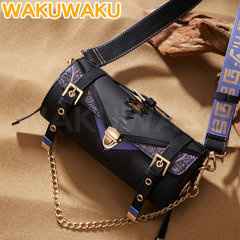【Official】Cyno Doujin Bag Game Genshin Impact Cosplay WakuWaku Men Women Daily Itabag Cyno Cosplay Christmas Bag