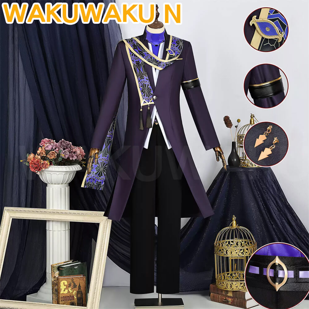 【In Stock】WakuWaku-N Game Genshin Impact Cyno Cosplay Men Costume