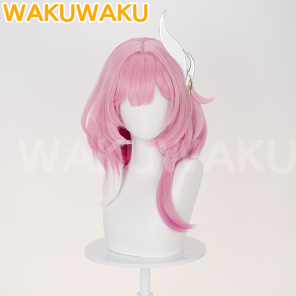 【In Stock】WakuWaku Cyrene Wig Game Honkai: Star Rail HSR Women Pink Hair