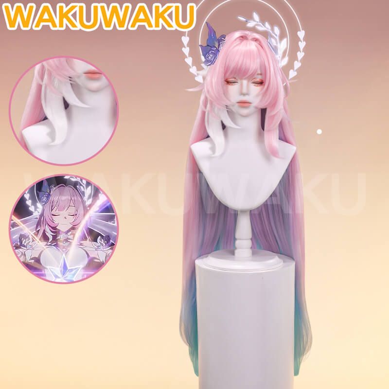 【In Stock】WakuWaku Cyrene Wig Game Honkai: Star Rail HSR Women Pink Hair