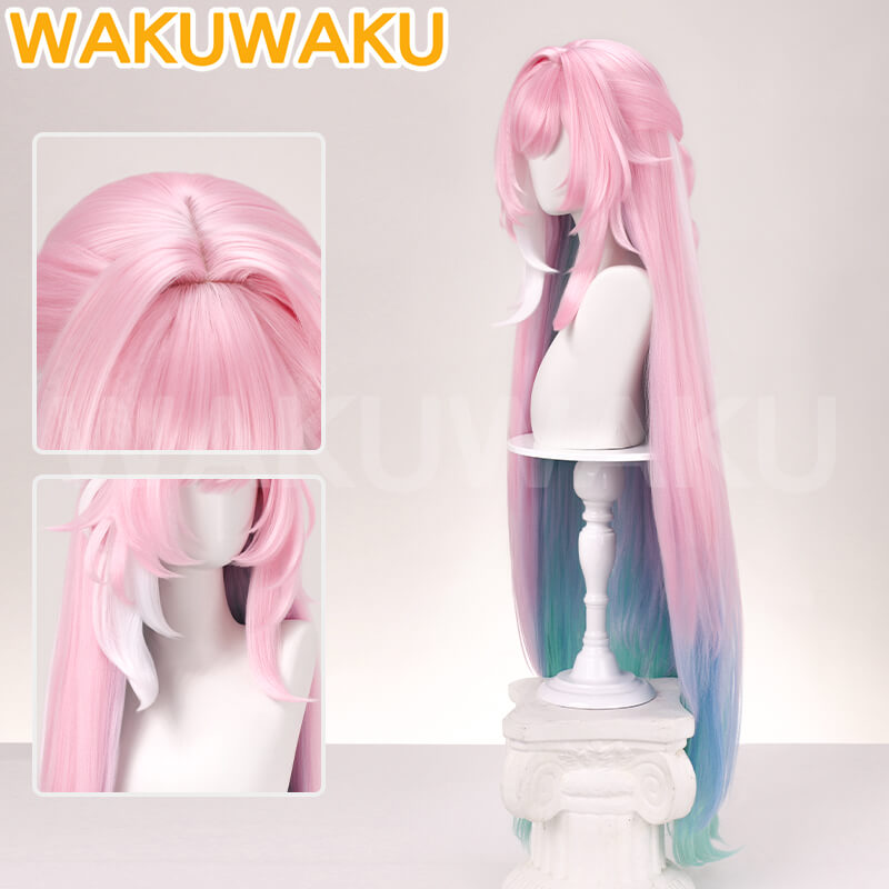 【In Stock】WakuWaku Cyrene Wig Game Honkai: Star Rail HSR Women Pink Hair