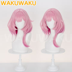 【In Stock】WakuWaku Cyrene Wig Game Honkai: Star Rail HSR Women Pink Hair