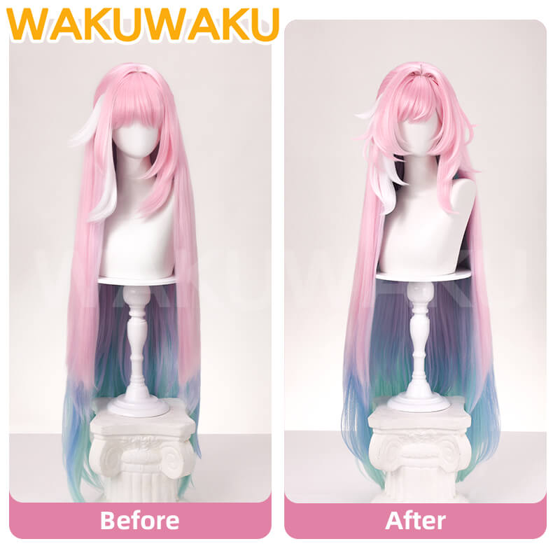 【In Stock】WakuWaku Cyrene Wig Game Honkai: Star Rail HSR Women Pink Hair