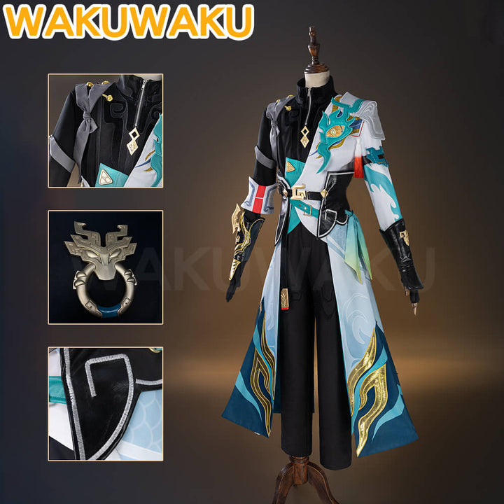 Dan Heng IL Permansor Terrae Cosplay Costume Game Honkai: Star Rail WakuWaku-N HSR Halloween