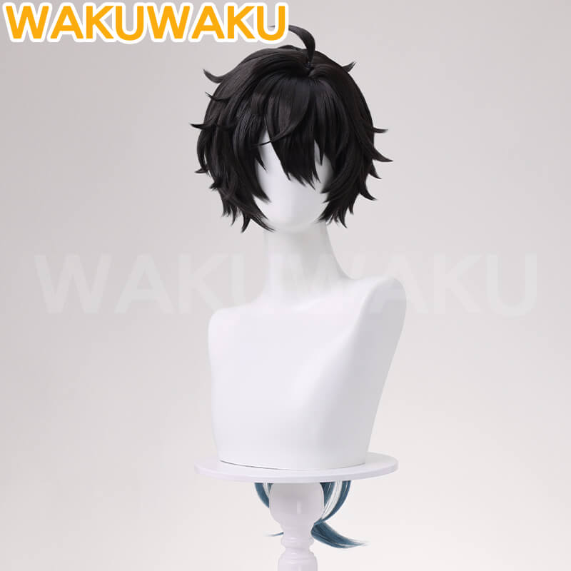 【In Stock】Dan Heng Wig Game Honkai: Star Rail Cosplay WakuWaku Long Hair Halloween Cosplay