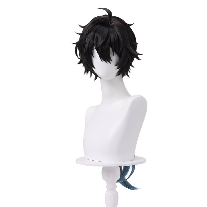 【In Stock】Dan Heng Wig Game Honkai: Star Rail Cosplay WakuWaku Long Hair Halloween Cosplay