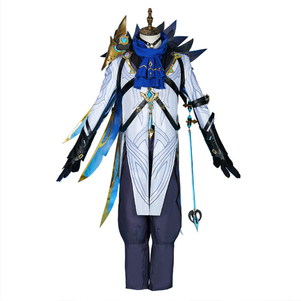 WakuWaku-R Game Genshin Impact Dottore Cosplay Fatui Men Zandik The Doctor Costume