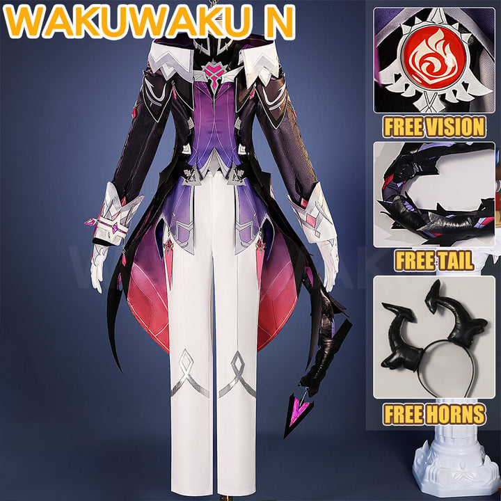 Durin Cosplay Game Genshin Impact WakuWaku-N Nod-Krai Durin Costume