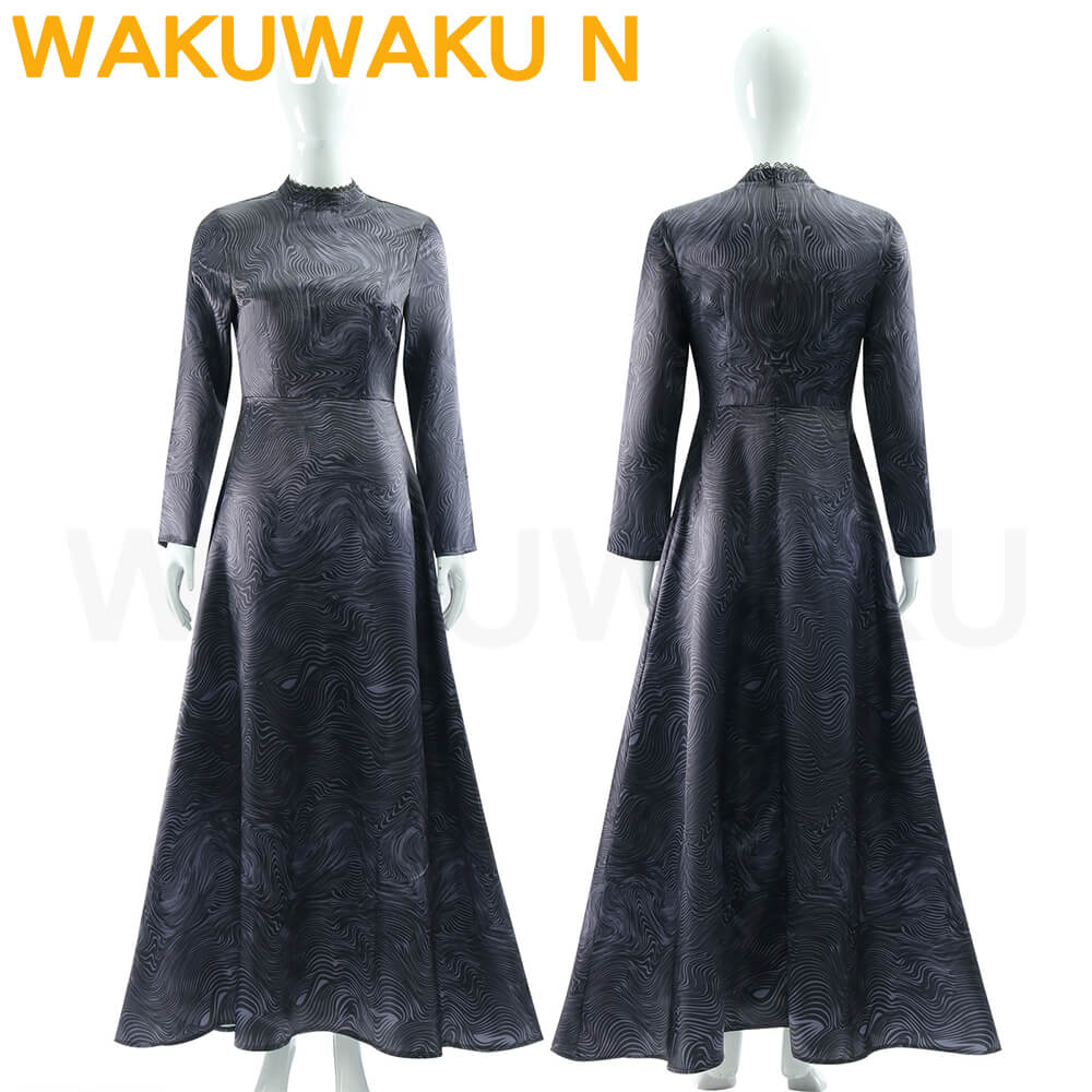 【In Stock】Elphaba‌ Cosplay Costume WakuWaku-N Wicked Black Dress Cloak Women