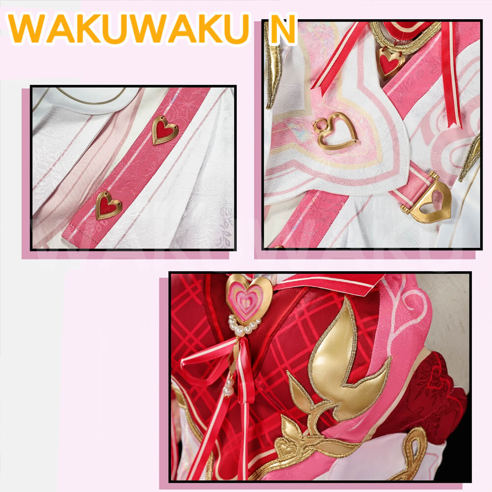 Elysia Cosplay Costume Game Honkai Impact 3rd WakuWaku-N Cosplay Messenger Of Love Elysia Halloween Cosplay