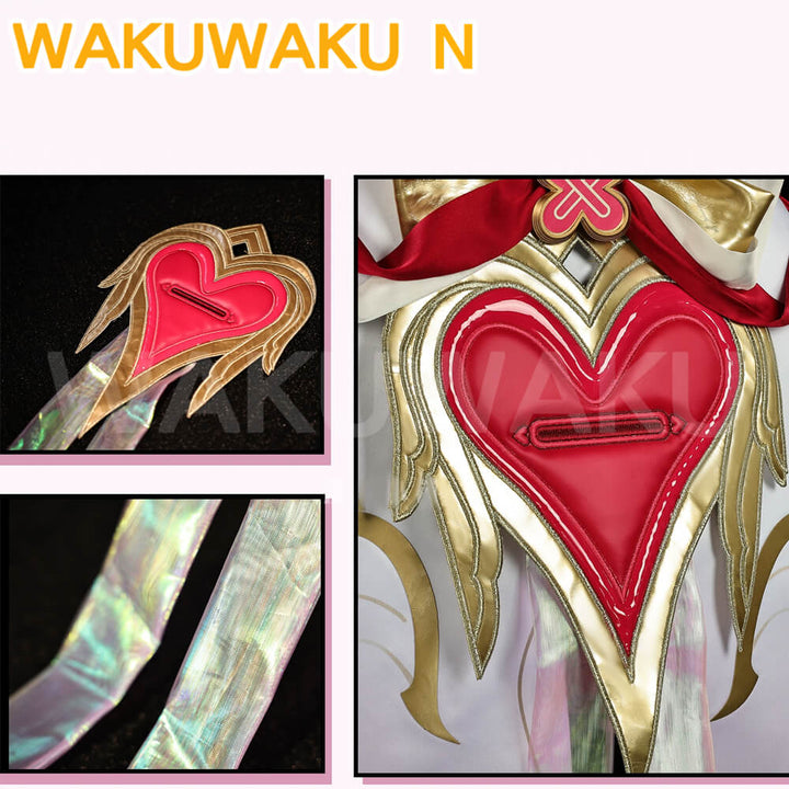 Elysia Cosplay Costume Game Honkai Impact 3rd WakuWaku-N Cosplay Messenger Of Love Elysia Halloween Cosplay