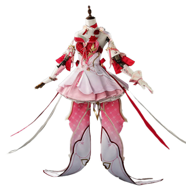 Elysia Cosplay Costume Game Honkai Impact 3rd WakuWaku-N Cosplay Messenger Of Love Elysia Halloween Cosplay