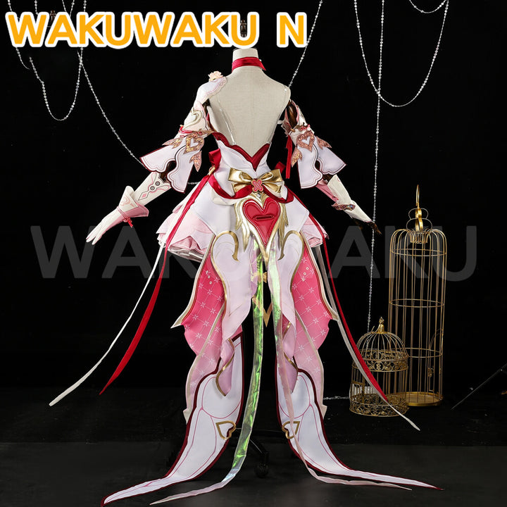 Elysia Cosplay Costume Game Honkai Impact 3rd WakuWaku-N Cosplay Messenger Of Love Elysia Halloween Cosplay