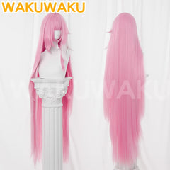 【In Stock】WakuWaku Game Honkai Impact 3rd Elysia Cosplay Wig Long 112CM Pink Hair