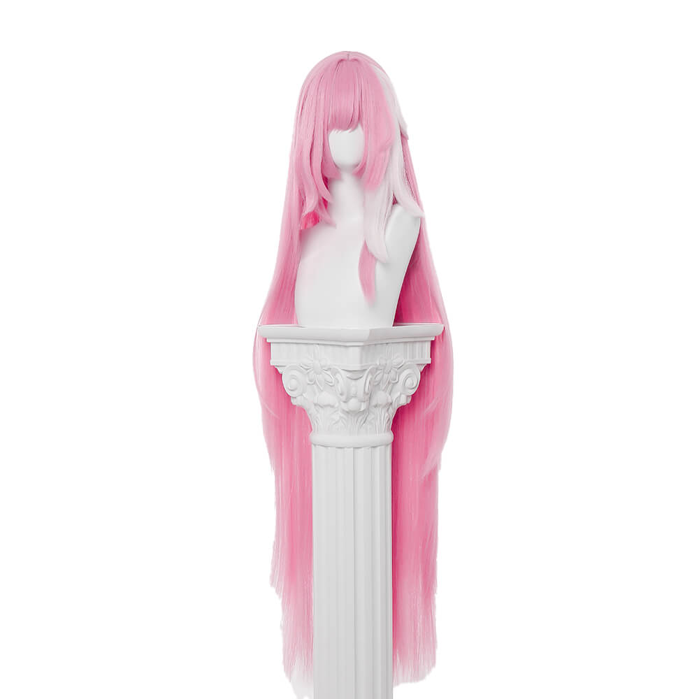 【In Stock】WakuWaku Game Honkai Impact 3rd Elysia Cosplay Wig Long 112CM Pink Hair