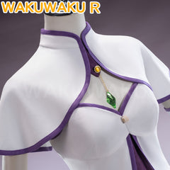 Anime Re:Life In A Different World From Zero Emilia Cosplay Costume