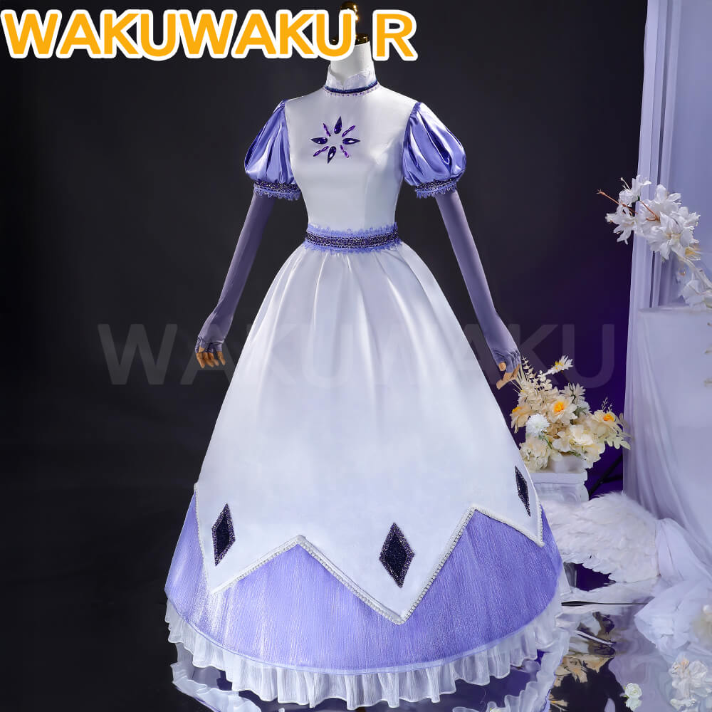 WakuWaku-R Emily Costume Anime Cosplay Women Cute Dress