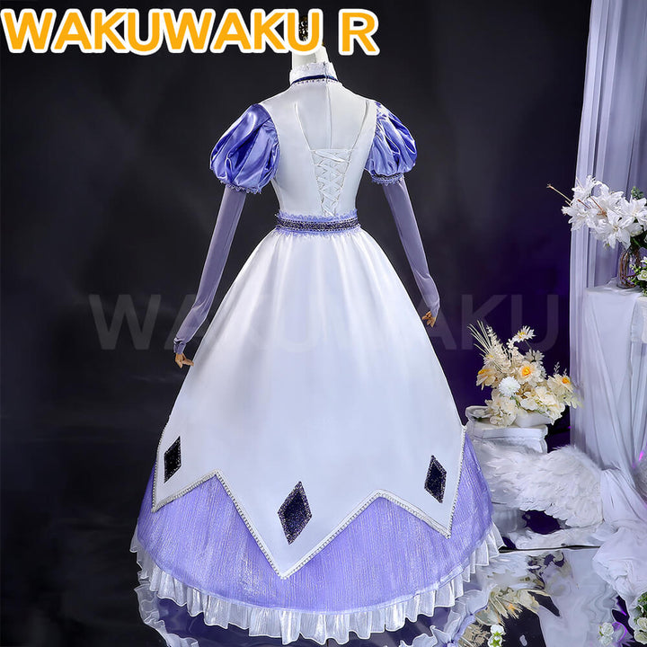 Emily Cosplay Costume Anime Cosplay WakuWaku-R Women Cute Pink Dress Angel Christmas