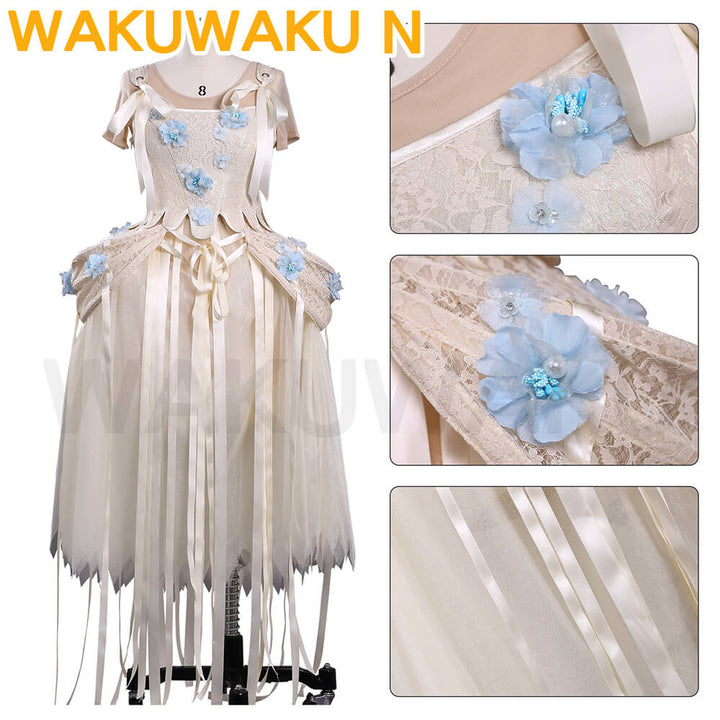 Enid Sinclair Cosplay Costume WakuWaku-N Gown Dress Wolf Girl Cosplay Halloween Women Cosplay